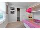 Bedroom with bunk beds and princess theme at 7424 Oakmoss Loop, Davenport, FL 33837