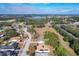 Aerial view of homes and a large green space near a main road at 117 Red Rose Cir, Orlando, FL 32835