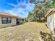 Large backyard with shed and room for recreation at 117 Red Rose Cir, Orlando, FL 32835