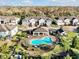 Community pool and surrounding landscaping at 2766 White Isle Ln, Orlando, FL 32825