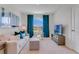 Relaxing living room with comfortable seating and large window at 437 Caraway Dr, Kissimmee, FL 34759