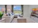 Relaxing living room featuring a large sectional sofa and plenty of natural light at 443 Caraway Dr, Kissimmee, FL 34759