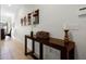 Inviting entryway with a console table and decorative accents at 8939 Bismarck Palm Rd, Kissimmee, FL 34747