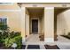 Inviting front porch with a bench, welcoming guests at 8939 Bismarck Palm Rd, Kissimmee, FL 34747