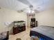 Bedroom with double bed and ceiling fan at 1215 Timberidge Dr, Lakeland, FL 33809
