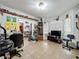 Spacious bonus room featuring tile floors and ample natural light at 1215 Timberidge Dr, Lakeland, FL 33809