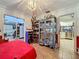 Dining area with table and curio cabinet at 1215 Timberidge Dr, Lakeland, FL 33809