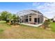 Screened patio and well maintained backyard at 4731 Summerbridge Cir, Leesburg, FL 34748