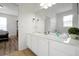 Bathroom with vanity, mirror, and access to bedroom at 4814 Cayview Ave # 40613, Orlando, FL 32819