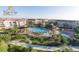 Resort-style pool with surrounding deck and landscaping at 4814 Cayview Ave # 40613, Orlando, FL 32819