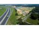 Aerial view of Emerson Pointe, showing the community's location near a highway at 600 Pothos St, Apopka, FL 32703