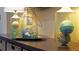 Close-up of decorative items on a console table at 607 Pensacola Ln, Lake Mary, FL 32746