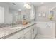 Spa-like bathroom with double sinks and granite countertop at 1380 Clear Brook Pl, St Cloud, FL 34772