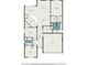 One-story home floor plan with 2 bedrooms, 2 baths and a garage at 1380 Clear Brook Pl, St Cloud, FL 34772