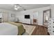 Main bedroom with large walk-in closet and additional sitting area at 1409 Lake Marion Dr, Apopka, FL 32712