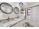 Bathroom with double vanity and granite countertop at 1422 Tierra Cir, Winter Park, FL 32792