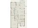 One-story floor plan with an owner's suite and two-car garage at 1104 Western Blue Way, Minneola, FL 34715