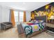 Charming bedroom with a unique Harry Potter theme at 664 Benoi Dr, Davenport, FL 33896