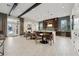 Community kitchen with modern appliances and seating area at 7517 Laureate Blvd # 4205, Orlando, FL 32827