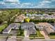 Aerial view showcasing home's location in a upscale neighborhood at 2205 Lake Sylvan Oaks Ct, Sanford, FL 32771