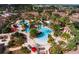 Aerial view of community pool and surrounding amenities at 3030 Calabria Ave # 436, Davenport, FL 33897