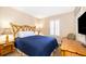 Cozy bedroom with a comfortable bed and a TV at 3030 Calabria Ave # 436, Davenport, FL 33897