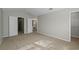 Large main bedroom with access to bathroom and closet at 6292 Twain St # 101, Orlando, FL 32835