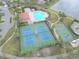 Community features tennis courts, basketball court and pool at 2485 Huron Cir, Kissimmee, FL 34746