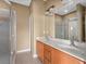 Double vanity bathroom with a large walk-in shower at 309 Coral Beach Cir, Casselberry, FL 32707