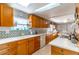 Kitchen boasts ample cabinetry and modern appliances at 409 N Plantation Blvd, Lake Mary, FL 32746