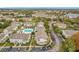 Community overview showing the complex layout, pool, and surrounding landscape at 5269 Wellington Park Cir # 23, Orlando, FL 32839