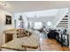 Open concept kitchen with granite countertops and stainless steel appliances at 5269 Wellington Park Cir # 23, Orlando, FL 32839