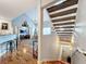 Interior view of staircase leading to the upper floor at 5269 Wellington Park Cir # 23, Orlando, FL 32839