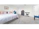 Bedroom with queen bed, dresser and chair at 12128 Illustration Dr, Orlando, FL 32832