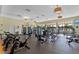 State-of-the-art fitness center with various exercise equipment at 12128 Illustration Dr, Orlando, FL 32832