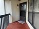 Private balcony with door to unit at 1310 Stearman Ct # 4, Orlando, FL 32825