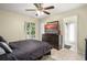 Spacious bedroom with backyard view at 1855 S Lehigh Dr, Deltona, FL 32738