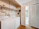 Laundry room with washer, dryer, and extra storage at 2 Escondido Cir # 190, Altamonte Springs, FL 32701