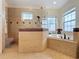 Spa-like bathroom with soaking tub and walk-in shower at 3301 Buckingham Way, St Cloud, FL 34772