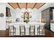 Gourmet kitchen boasts a large island, custom cabinetry, and high-end appliances at 5271 Isleworth Country Club Drive, Windermere, FL 34786