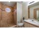 Bathroom with shower, toilet and vanity at 8709 Rockingham Ter # A, Kissimmee, FL 34747