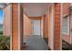 Covered walkway leading to condo entrance at 8709 Rockingham Ter # A, Kissimmee, FL 34747