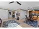Open living space with dining area and kitchen visible at 20106 Sunset Landing Ave, Groveland, FL 34736