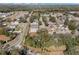 Aerial view of the property and surrounding houses at 2080 Cobblefield Cir, Apopka, FL 32703