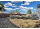 Spacious backyard with patio and seating area at 2080 Cobblefield Cir, Apopka, FL 32703