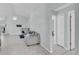 Living room with gray walls and tile floors at 2080 Cobblefield Cir, Apopka, FL 32703