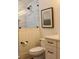Elegant bathroom with marble shower and modern fixtures at 2293 Eldorado Ct, St Cloud, FL 34771