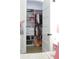 Well-organized closet with shelving and hanging space at 2293 Eldorado Ct, St Cloud, FL 34771