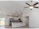 Modern kitchen with stainless steel appliances and island at 1041 Ne 130Th Ter, Silver Springs, FL 34488