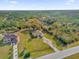 Aerial view of single-Gathering home with large lot and surrounding landscape at 3871 Dallas Blvd, Orlando, FL 32833